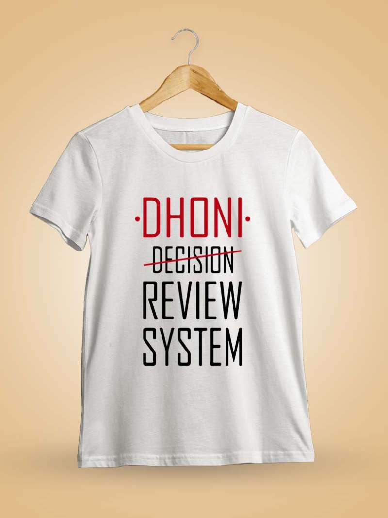 Dhoni Review System T-Shirt