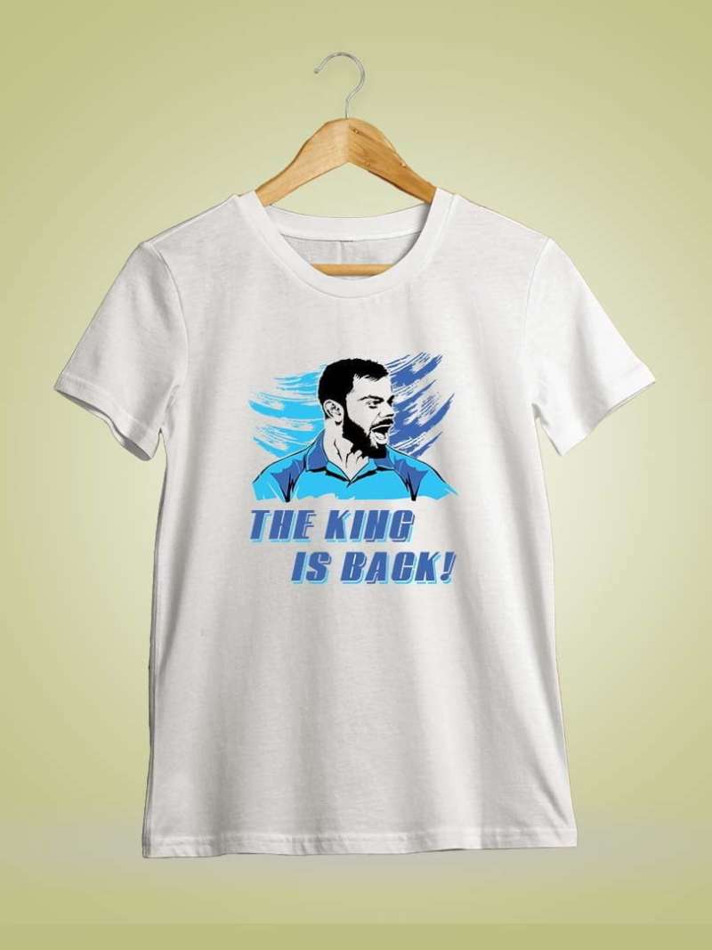 The King Is Back Virat Kohli T-Shirt
