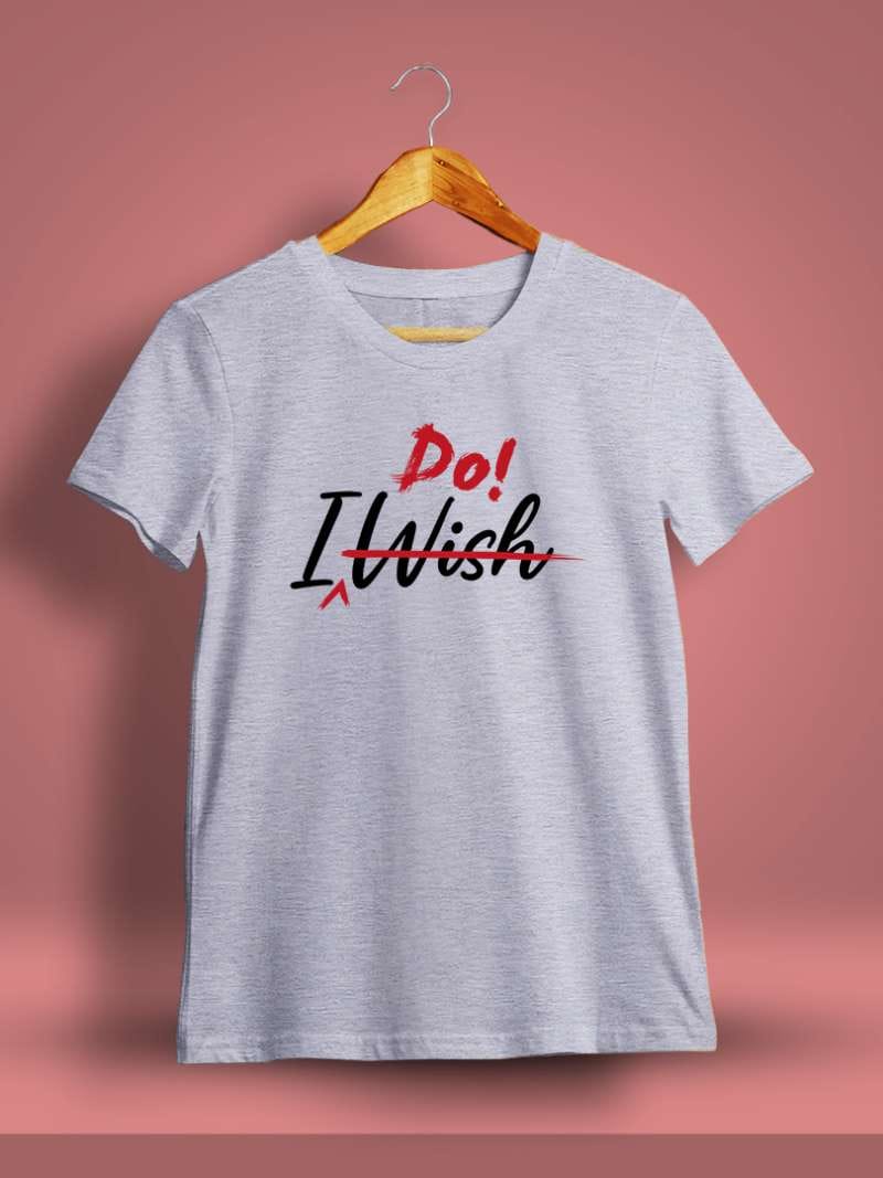 I Do Printed T-Shirt For Men - Half Sleeve
