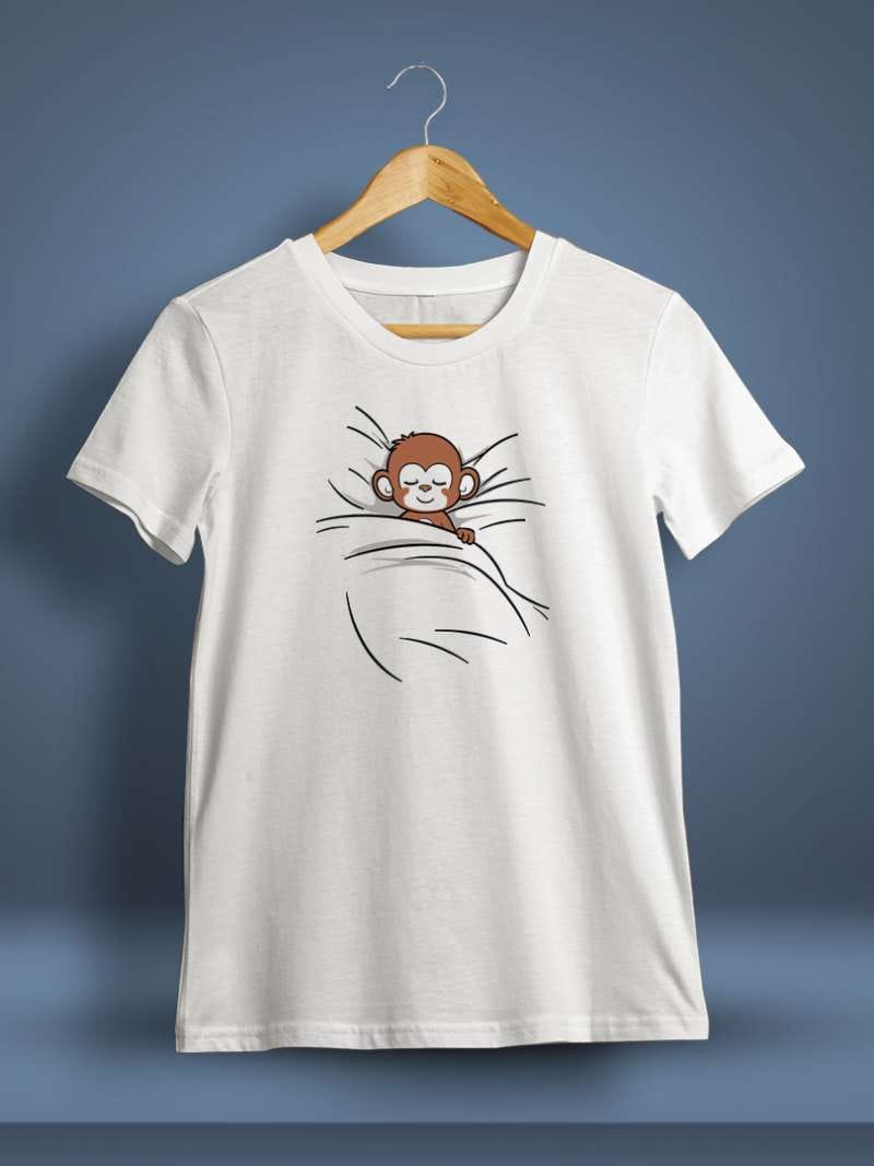 Just Sleep Graphic Printed T-Shirt For Men - Half Sleeve